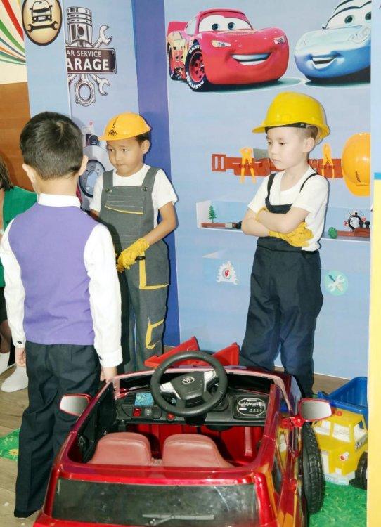 "Ойын әлемінде" такырыбында іс - әрекет