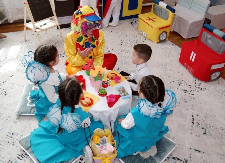 "Туған күн кешінде" такырыбында іс - әрекет