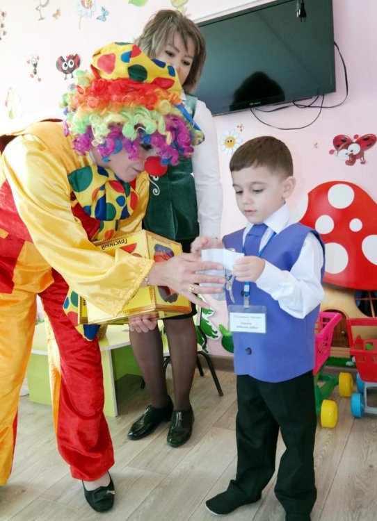 "Открытие супермаркета" тақырыбында ұйымдастырылған іс - әрекет